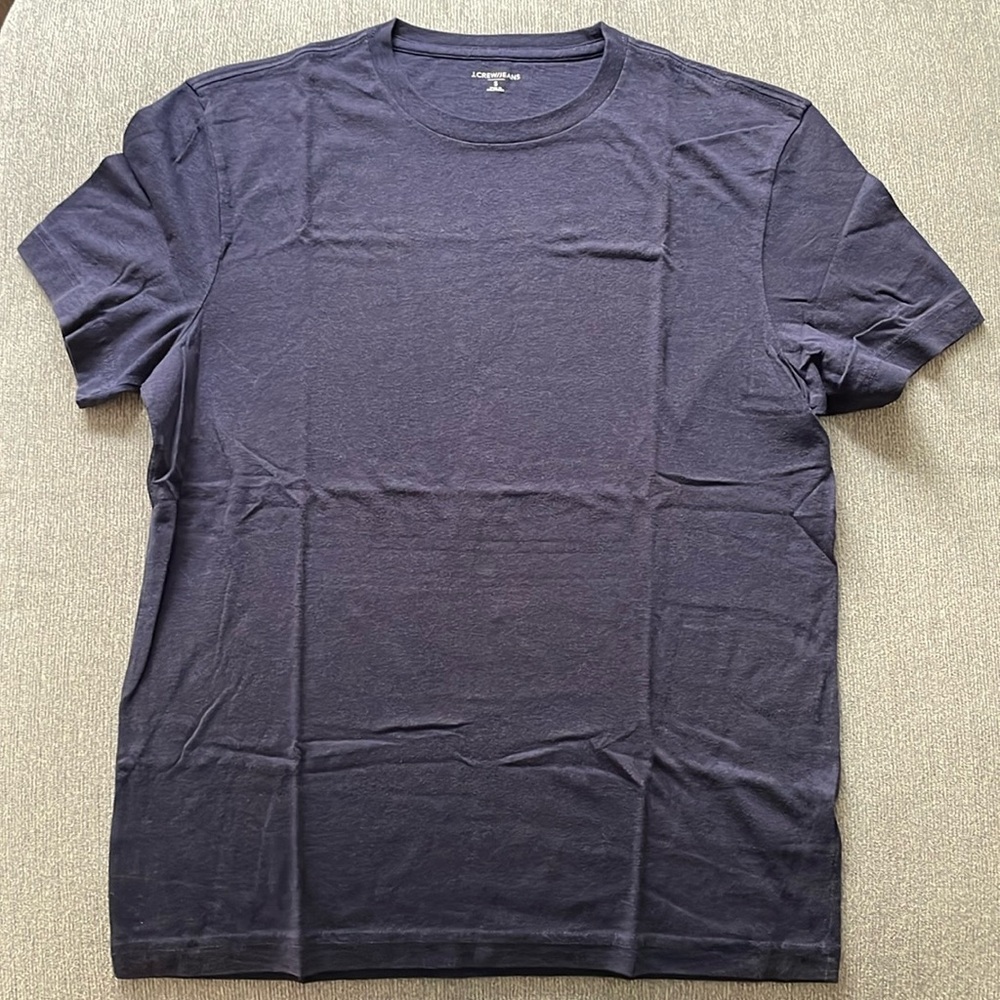 JCrew Navy Tee Size S